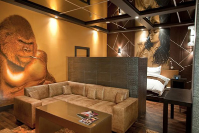 Σουίτα με θέμα το γορίλα στο Hard Rock Hotel Las Vegas